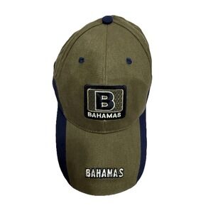 Bahamas Tourist Two Tone Adjustable  Baseball Cap Hat